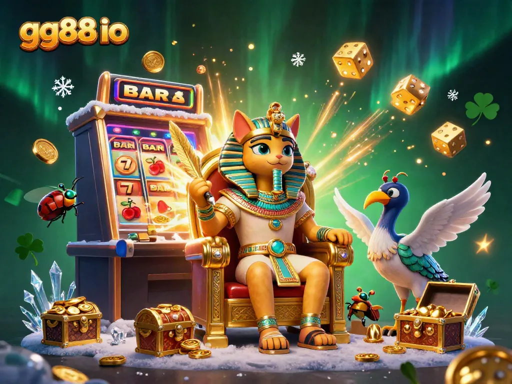 Experience the thrill of gg88 io with vibrant games, coins flying, and dynamic characters.