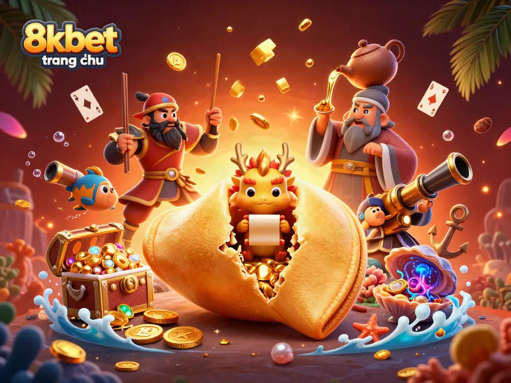 Experience thrilling gaming with 8xbet trang chủ, featuring a vibrant casino atmosphere and exciting characters.