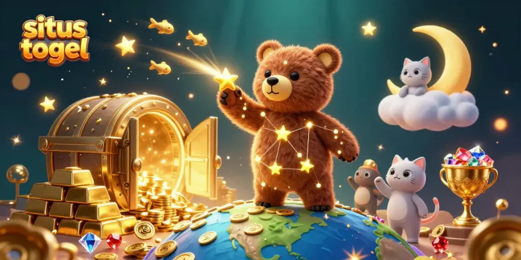 Experience excitement with situs togel as the constellation bear scoops up lottery winnings