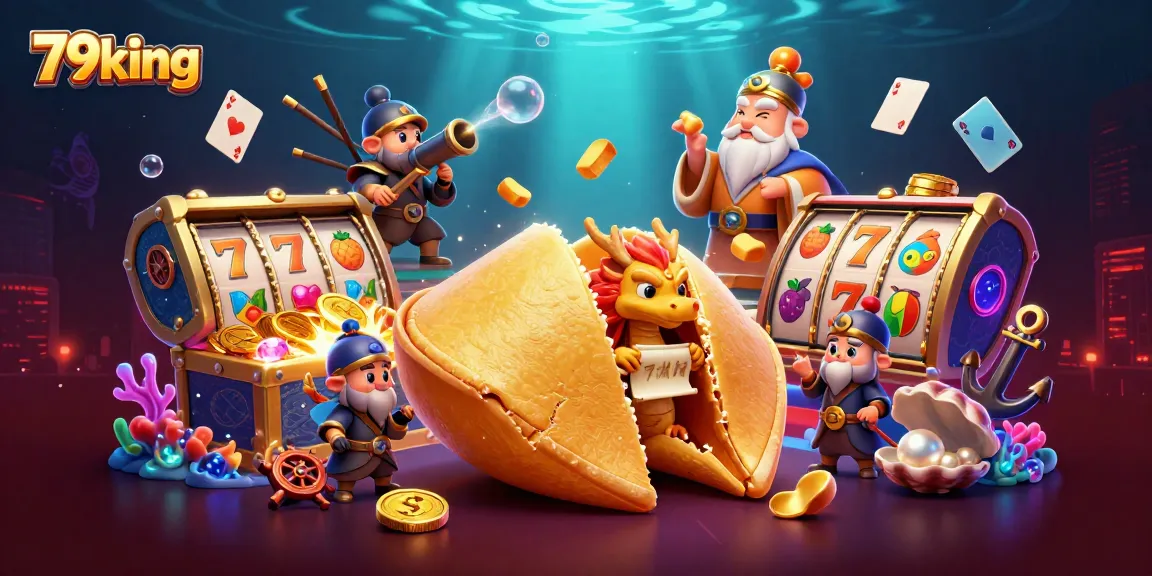Engage with 79king in an ultra-detailed casino scene featuring fortune elements and rich gaming visuals.
