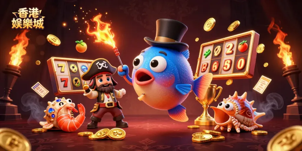 Experience thrilling gameplay at 香港娛樂城 with a vibrant 3D casino scene featuring dynamic characters and elements.