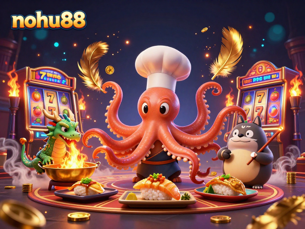 Engage in thrilling gameplay and explore nohu88's vibrant casino with exciting golden reels and dynamic characters.