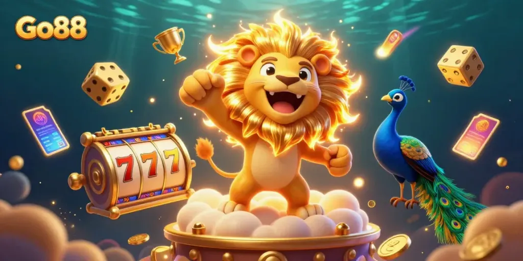 Engage with Go88 through an exhilarating online casino experience filled with slots and dynamic gaming elements.